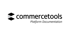 Commercetools logo, representing their partnership with Material
