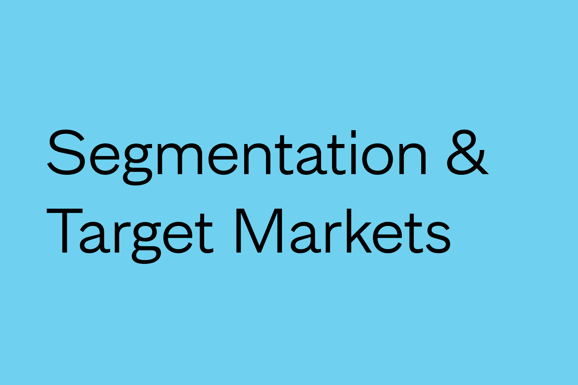 Do You Need Market Segmentation to Define Your Target Market_